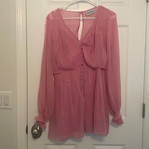 Revolve Pink Mini Dress